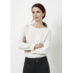 branded Ladies Madison Boatneck Blouse, from our range of promotional Ladies Corporate Shirts