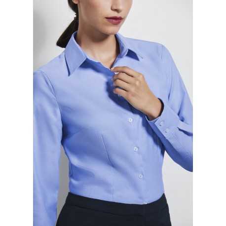 branded Ladies Regent L/S Shirt, from our range of promotional Ladies Corporate Shirts