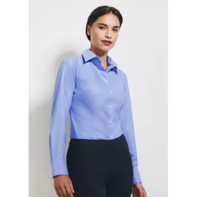 branded Ladies Regent L/S Shirt, from our range of promotional Ladies Corporate Shirts