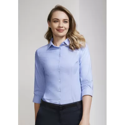 branded Ladies Regent ¾/S Shirt, from our range of promotional Ladies Corporate Shirts