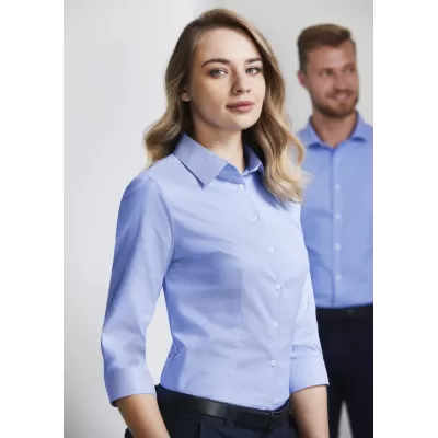 branded Ladies Regent ¾/S Shirt, from our range of promotional Ladies Corporate Shirts