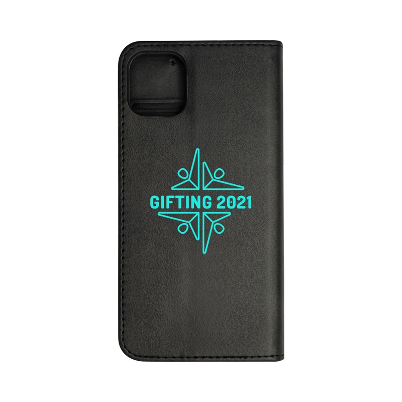 branded Bronte Folio Case - iPhone 12 Pro Max, from our range of promotional Phone Accessories