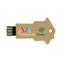 branded Lucas Eco Key Flash Drive 4GB - 64GB (USB2.0), from our range of promotional Flash Drives