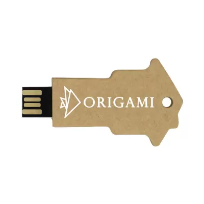branded Lucas Eco Key Flash Drive 4GB - 64GB (USB2.0), from our range of promotional Flash Drives