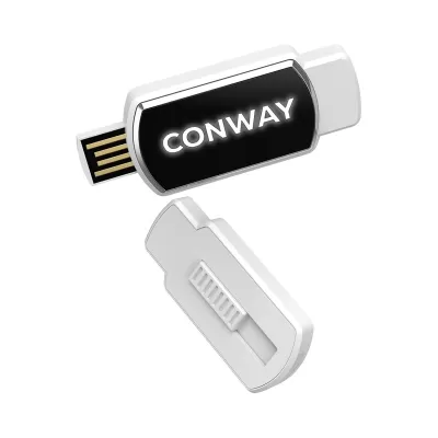 branded Conway LED Flash Drive 4GB - 64GB (USB2.0), from our range of promotional Flash Drives