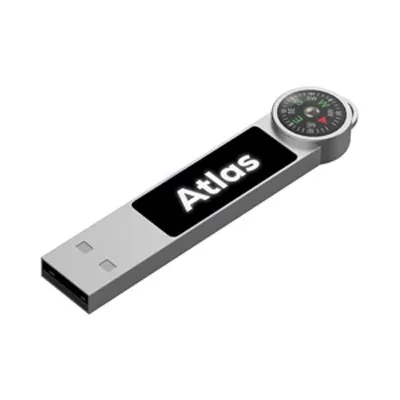 branded Atlas LED Flash Drive 4GB - 64GB (USB2.0), from our range of promotional Flash Drives