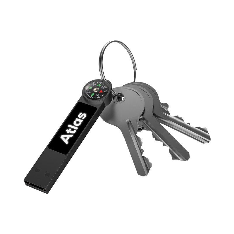 branded Atlas LED Flash Drive 4GB - 64GB (USB2.0), from our range of promotional Flash Drives