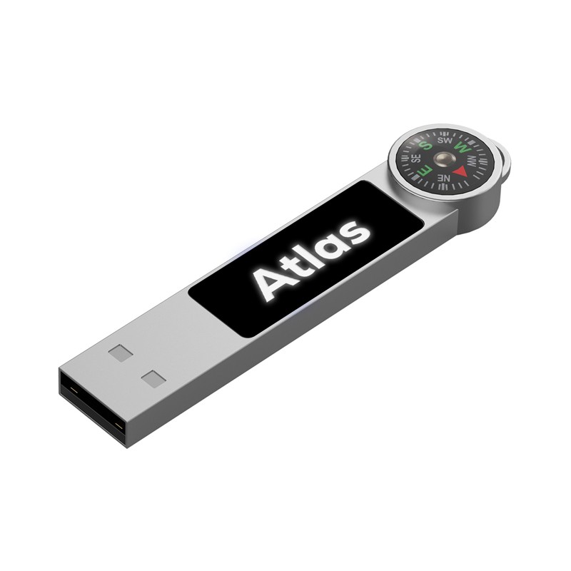 branded Atlas LED Flash Drive 4GB - 64GB (USB2.0), from our range of promotional Flash Drives