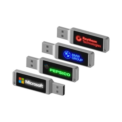 branded Georgia LED Flash Drive 4GB - 64GB (USB2.0), from our range of promotional Flash Drives