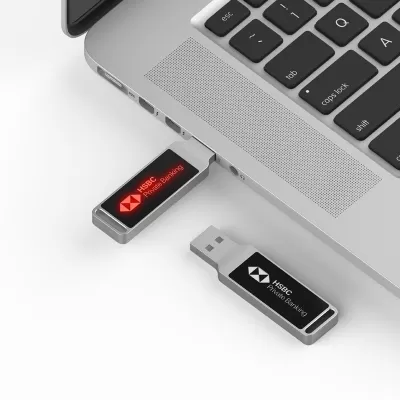 branded Georgia LED Flash Drive 4GB - 64GB (USB2.0), from our range of promotional Flash Drives