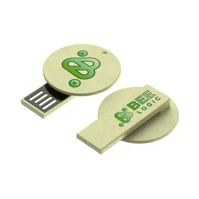 branded Burton Eco Clip Flash Drive 4GB - 64GB (USB 2.0), from our range of promotional Flash Drives