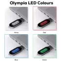 branded Olympia LED Flash Drive 4GB - 64GB (USB2.0), from our range of promotional Flash Drives