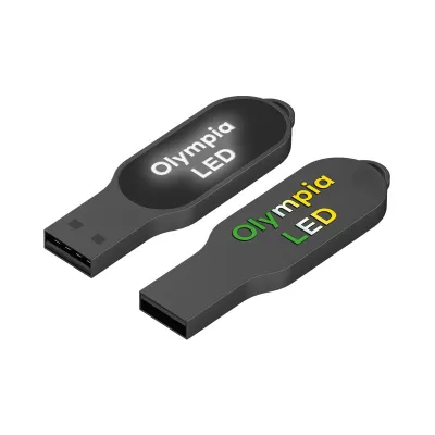 branded Olympia LED Flash Drive 4GB - 64GB (USB2.0), from our range of promotional Flash Drives