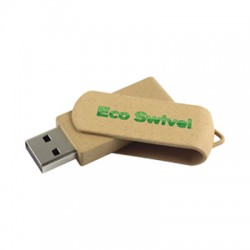 Flash Drives - Eco Swivel Flash Drive 8GB - 64GB (USB3.0)