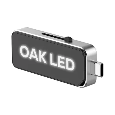branded Oak Type-C LED Flash Drive 8GB - 64GB (USB2.0), from our range of promotional Flash Drives