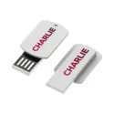 branded Charlie Clip Flash Drive 4GB - 64GB (USB2.0), from our range of promotional Flash Drives