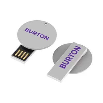 branded Burton Clip Flash Drive 4GB - 64GB (USB 2.0), from our range of promotional Flash Drives
