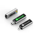 branded Clyde LED Type-C Flash Drive 8GB - 64GB (USB2.0), from our range of promotional Flash Drives