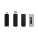 branded Clyde LED Type-C Flash Drive 8GB - 64GB (USB2.0), from our range of promotional Flash Drives