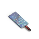 branded Clyde LED Type-C Flash Drive 8GB - 64GB (USB2.0), from our range of promotional Flash Drives