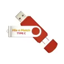 branded Mix N Match Type-C Flash Drive 8GB - 64GB (USB3.0), from our range of promotional Flash Drives
