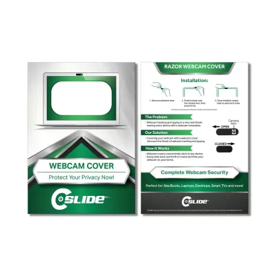 branded Webcam Cover Razor , from our range of promotional USB Accessories