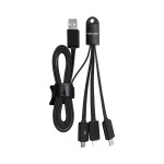 branded Parma 3n1 Light Up Charge Cable - 15 cm, from our range of promotional USB Hubs &amp; Cables