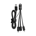 branded Parma 3n1 Light Up Charge Cable - 15 cm, from our range of promotional USB Hubs &amp; Cables