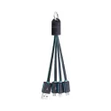 branded Parma 3n1 Light Up Charge Cable - 15 cm, from our range of promotional USB Hubs &amp; Cables