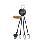 branded Atesso II LED Charge Cable, from our range of promotional USB Hubs &amp; Cables