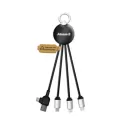 branded Atesso II LED Charge Cable, from our range of promotional USB Hubs &amp; Cables