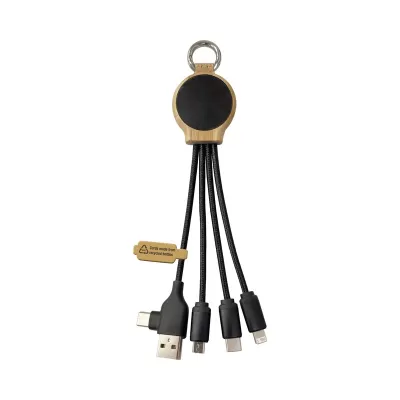 branded Sabre II LED Charge Cable, from our range of promotional USB Hubs & Cables