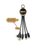 branded Sabre II LED Charge Cable, from our range of promotional USB Hubs &amp; Cables