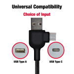 branded Sabre II LED Charge Cable, from our range of promotional USB Hubs &amp; Cables