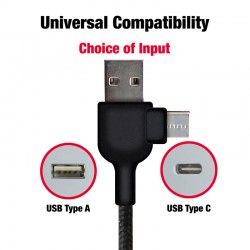 branded Sabre II LED Charge Cable, from our range of promotional USB Hubs & Cables