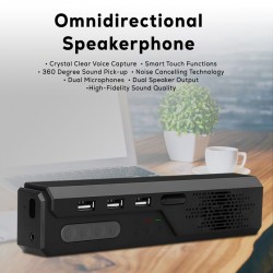 branded Akron Omnidirectional Speaker Phone, from our range of promotional USB Hubs & Cables
