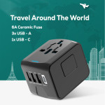 Travel Accessories  - Matera USB Type-C Travel Adaptor