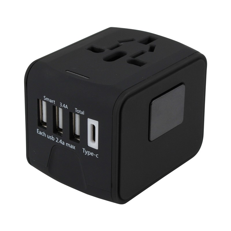 branded Matera USB Type-C Travel Adaptor , from our range of promotional Travel Accessories