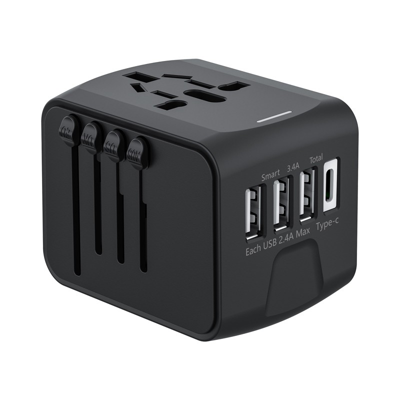 branded Matera USB Type-C Travel Adaptor , from our range of promotional Travel Accessories