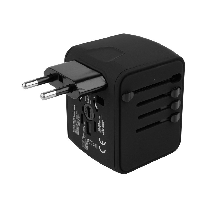 branded Matera USB Type-C Travel Adaptor , from our range of promotional Travel Accessories