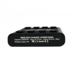 branded Oatley Light-up Wireless Power Bank 8,000 mAh, from our range of promotional Power Banks