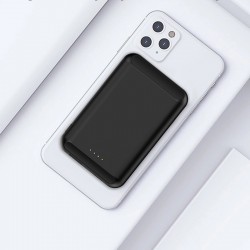 branded Denver Magnetic Wireless Power Bank - 5 Watt, from our range of promotional Power Banks