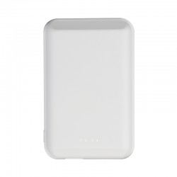 branded Denver Magnetic Wireless Power Bank - 5 Watt, from our range of promotional Power Banks