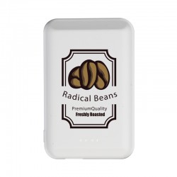 branded Denver Magnetic Wireless Power Bank - 5 Watt, from our range of promotional Power Banks
