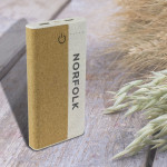 branded Norfolk Wireless Power Bank - 10,000 mAh , from our range of promotional Power Banks