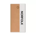 branded Norfolk Wireless Power Bank - 10,000 mAh , from our range of promotional Power Banks