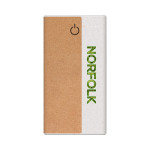 branded Norfolk Wireless Power Bank - 10,000 mAh , from our range of promotional Power Banks