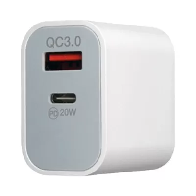 branded Alba 20W Quick Charge 3.0 Wall Charger, from our range of promotional Phone & Tablet Chargers