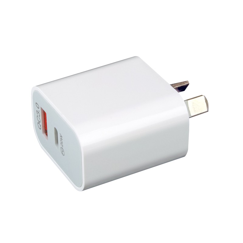 branded Alba 20W Quick Charge 3.0 Wall Charger, from our range of promotional Phone & Tablet Chargers