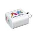 branded Alba 20W Quick Charge 3.0 Wall Charger, from our range of promotional Phone &amp; Tablet Chargers